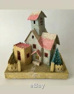 Reproduction Vintage Putz House Christmas Village