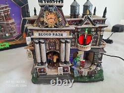 Retired 2005 Lemax Spooky Town Collection The Blood Bank 55239 Halloween new