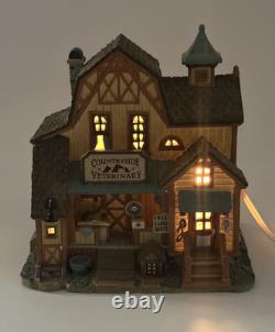 Retired 2007 Lemax Ltd Ed. COUNTRYSIDE VETERINARY Harvest Crossing withbox #75533