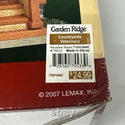 Retired 2007 Lemax Ltd Ed. COUNTRYSIDE VETERINARY Harvest Crossing withbox #75533