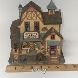 Retired 2007 Lemax Ltd Ed. COUNTRYSIDE VETERINARY Harvest Crossing withbox #75533