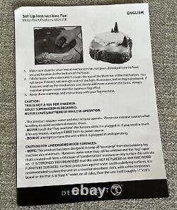 Retired DEPT 56 MISTY POINT PLATFORM 4025358 Withlight And Fogger Works