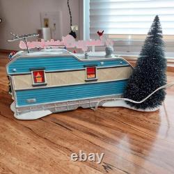 Retired Dept 56 Camper Lot 56 Christmas Court Snow Village 2003 IOB Exc cond