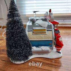 Retired Dept 56 Camper Lot 56 Christmas Court Snow Village 2003 IOB Exc cond