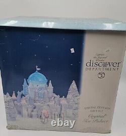Retired Dept 56 Crystal Ice Palace Special Edition Lights Up Original Box
