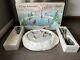 Retired Dept 56 Village Animated Skating Pond Christmas WORKS W Box Complete