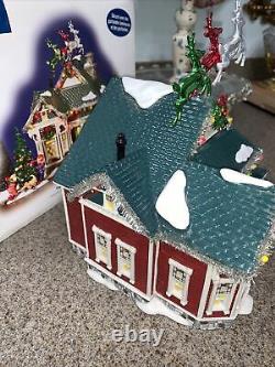 Retired Vtg Dept 56 Snow Village Christmas Lane The Tinsel And Garland House