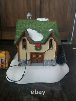 SEE VIDEO Dept 56 Animated Gondola Ski Lift Mountain Cable Car Christmas Village