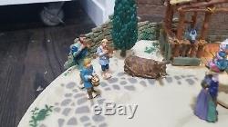 SEE VIDEO Mr Christmas Bethlehem Nativity Scene Animated Musical Motion Village