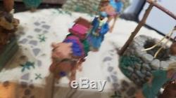 SEE VIDEO Mr Christmas Bethlehem Nativity Scene Animated Musical Motion Village