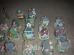 SET OF 50 VILLAGE BUILDINGS FROM INTERNATIONAL RESOURCING SERVICES + accessories