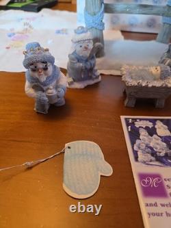 Sale! Snow Buddies Village Collectibles Encore Group Nativity Scene, 8 Figurines