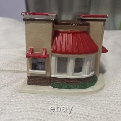 Santa's Best Chick-fil-A Illuminated Porcelain Building Eat Mor Chikin RARE