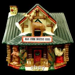 Santa's Best Christmas Village Houses / Lodge & Cabin / Christmas In The Rockies