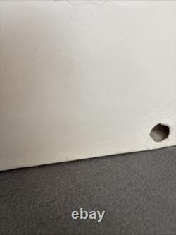 Santa's Workshop Ceramic Mold 1981 Christmas Village Christmas Tree Lighted VTG