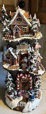 Santa's Workshop Tree Village Gingerbread House Designed By Jaimy (Lights/Sound)