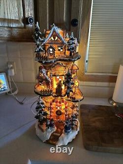 Santa's Workshop Tree Village Gingerbread House Designed By Jaimy (Lights/Sound)