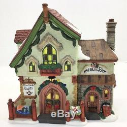 Santas Workbench Victorian Village Model Railroad House Set of 7 Porcelain
