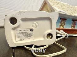 Set Of 2 Department 56 Christmas Village 2007 The Flamingo Motel & Lot 57 Court