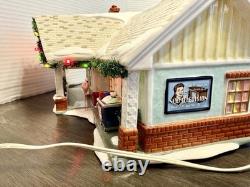 Set Of 2 Department 56 Christmas Village 2007 The Flamingo Motel & Lot 57 Court