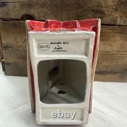 Set of 2 Nathalie Lete Anthropologie Holiday Village House 2021 Christmas