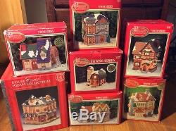 Seven Piece Christmas / Winter Towne Village