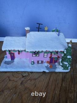 Simpsons Hawthorne Christmas Village, Millhouse's House with COA RARE