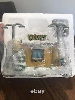 Simpsons Hawthorne Christmas Village'Tacomat' COA-2007 Simpson Holiday