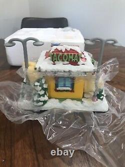 Simpsons Hawthorne Christmas Village'Tacomat' COA-2007 Simpson Holiday