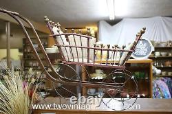 Sleigh Runner Doll Buggy Vintage Collectible