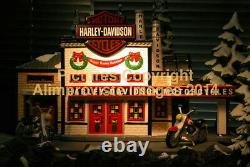 Snow Village Dept 56 HARLEY-DAVIDSON MANUFACTURING! 54948 NeW! MINT! FabULoUs