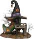 Snow Village Halloween Esmeralda'S Shoe Shop Lit Building, 10.25, Multicolor