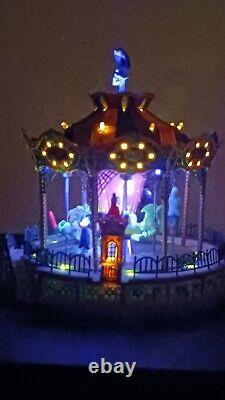 Spooky Town By Lemax, Spooky Scare-Ousel, Halloween Carousel