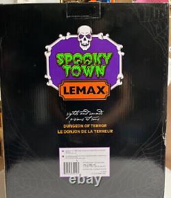 Spooky Town LEMAX Michaels Exclusive 2023 Dungeon Of Terror # 35009 Brand New