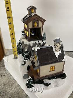 St. Nicholas Square House and Gondolas Animated Lighted Ski Hill Chair Lift