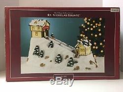 St. Nicholas Square Ski Hill The Village Collection Boxed Animated Feature Works