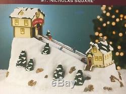 St. Nicholas Square Ski Hill The Village Collection Boxed Animated Feature Works