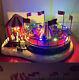 St Nicholas Square Teacups Spinning Carnival Ride Christmas Animated Lighted