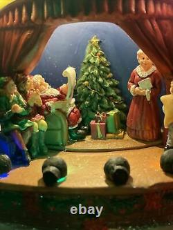 St. Nicholas Square Village Christmas Play Theater Santa Mrs Claus Elf Christmas