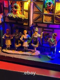 St. Nicholas Square Village Oktoberfest German Pub Restaurant Pretzels Christmas