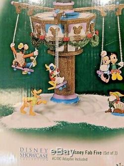 Swinging Disney Fab Five Department 56 North Pole Series Disney Collection