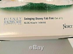 Swinging Disney Fab Five Department 56 North Pole Series Disney Collection