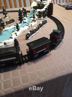 TESTED Kirkland Signature Decorative Village Set Christmas Train Set