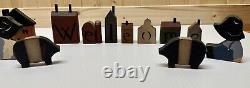 THE CAT'S MEOW LOT +extras 65 Piece Collection Large Folk Art Lot