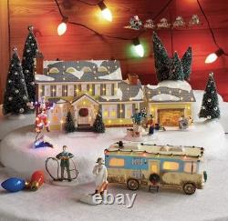 THE GRISWOLD HOLIDAY HOUSE GARAGE Christmas Accessories National Lampoons SET