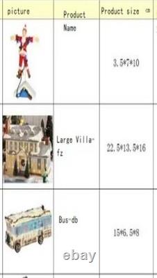 THE GRISWOLD HOLIDAY HOUSE GARAGE Christmas Accessories National Lampoons SET