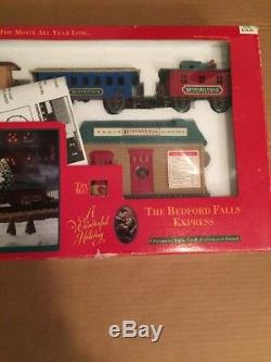 Target It's A Wonderful Life The Bedford Falls Express Train Set works! Complete