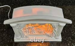 Tested Dept 56 Holiday Silhouettes Dash Away All Lighted Scene #78648