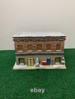 The Andy Griffith Christmas-Hawthorne Village-Floyd's Barber Shop-Super Rare