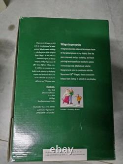 The Department 56 Rockefeller Plaza Skating Rink Set of 3